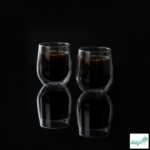 Luciano 80ml Borosilicate Double Wall Glass 2PC Cup in Gift Box - Image 3