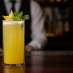 Luciano 250ml Borosilicate Double Wall Glass with Yellow Color Inside Wall