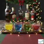 Luciano High Borosilicate 90ml Color Double Wall Glass Cups