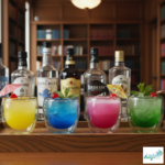 Luciano High Borosilicate 250ml Color Double Wall Glass Cups