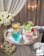 Luciano High Borosilicate 250ml Color Double Wall Glass Cups - Image 3