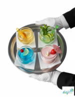 Luciano High Borosilicate 250ml Color Double Wall Glass Cups - Image 4