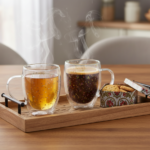 Luciano Confetti Double Wall Borosilicate Double Wall Glass Mug Set 350ml x 2 Color Box