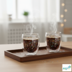 Luciano Borosilicate Confetti 350Ml Glass Cup 2Pcs Set