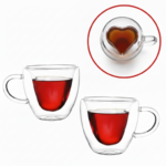 Luciano Borosilicate 250Ml Glass Cup 2Pcs Set - Image 2