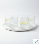 Luciano Borosilicate 270Ml Single Wall Glass Cups 6Pcs Set - Image 4