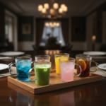 Luciano High Borosilicate 350ml Single Wall Glass Color Handle