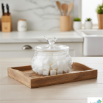 Luciano Borosilicate 300ml Glass Sugar Pot with Bird Lid