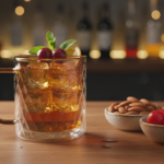 Luciano 380ml Borosilicate Double Wall Glass with Embossed Red Color Inside Wall