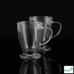 Luciano 300Ml Borosilicate Double Wall Glass Mug 2Pcs Set - Image 3