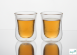 Luciano 130ml Borosilicate Double Wall Glass Cup 2 PC Set - Image 2