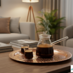 Luciano 350ml Borosilicate Glass Coffee Warmer with Bird Lid