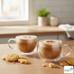 Luciano Borosilicate 270Ml Glass Cup 2Pcs Set