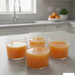 Luciano Stripe High Borosilicate Line 300ml Single Wall Cups 4pc set