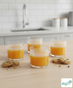 Luciano Baklava High Borosilicate 300ml Single Wall Cups 4pc set