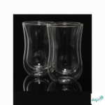 Luciano Borosilicate 100Ml Glass Cup 2Pcs Set - Image 3