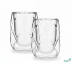 Luciano 80ml Borosilicate Double Wall Glass 2PC Cup in Gift Box - Image 2