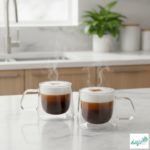 Luciano Borosilicate 200Ml Glass Cup 2Pcs Set