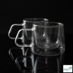 Luciano Borosilicate 200Ml Glass Cup 2Pcs Set - Image 3