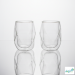 Luciano Borosilicate 250Ml Glass Cup 2Pcs Set - Image 2