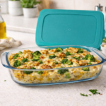 Luciano High Borosilicate Rectangular Glass Bakeware with PP Lid 2.2l (35.4x21.5x5.4cm)