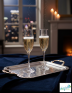 Luciano 190Ml Cristal Cups 2Pcs Set